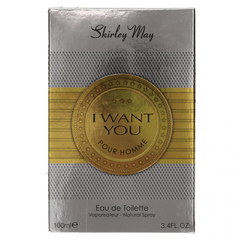 I Want You For Men EDT - 100 mL by Shirley May (WITH POUCH) - Intense oud