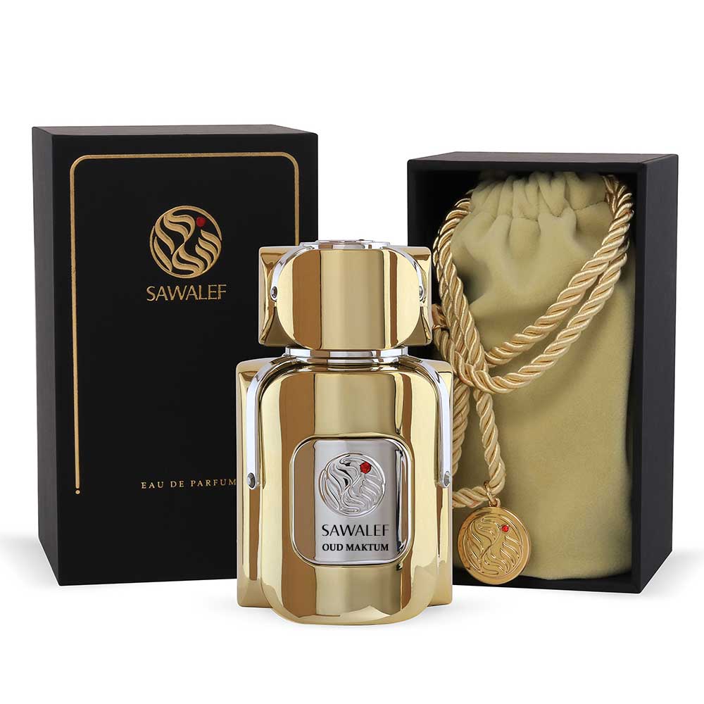 Oud Maktum Unisex EDP - 80 ML (2.7 oz) by Sawalef - Intense oud