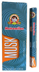 Musk Incense Sticks - Pack of 18 - by Metromilan - Intense oud