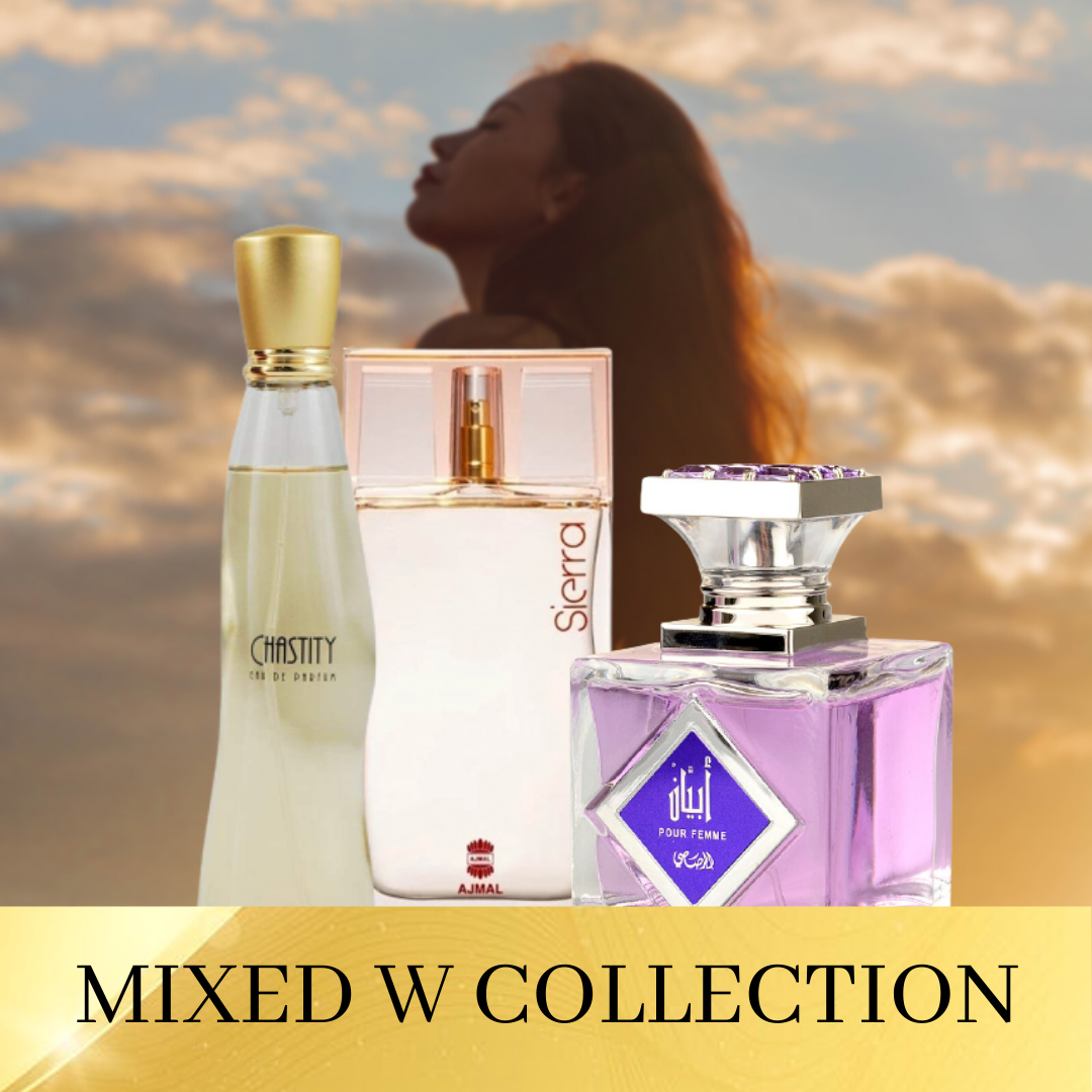 3 Mixed Women EDP Bundle - Sierra, Abyan Women, Chastity Women - Intense Oud