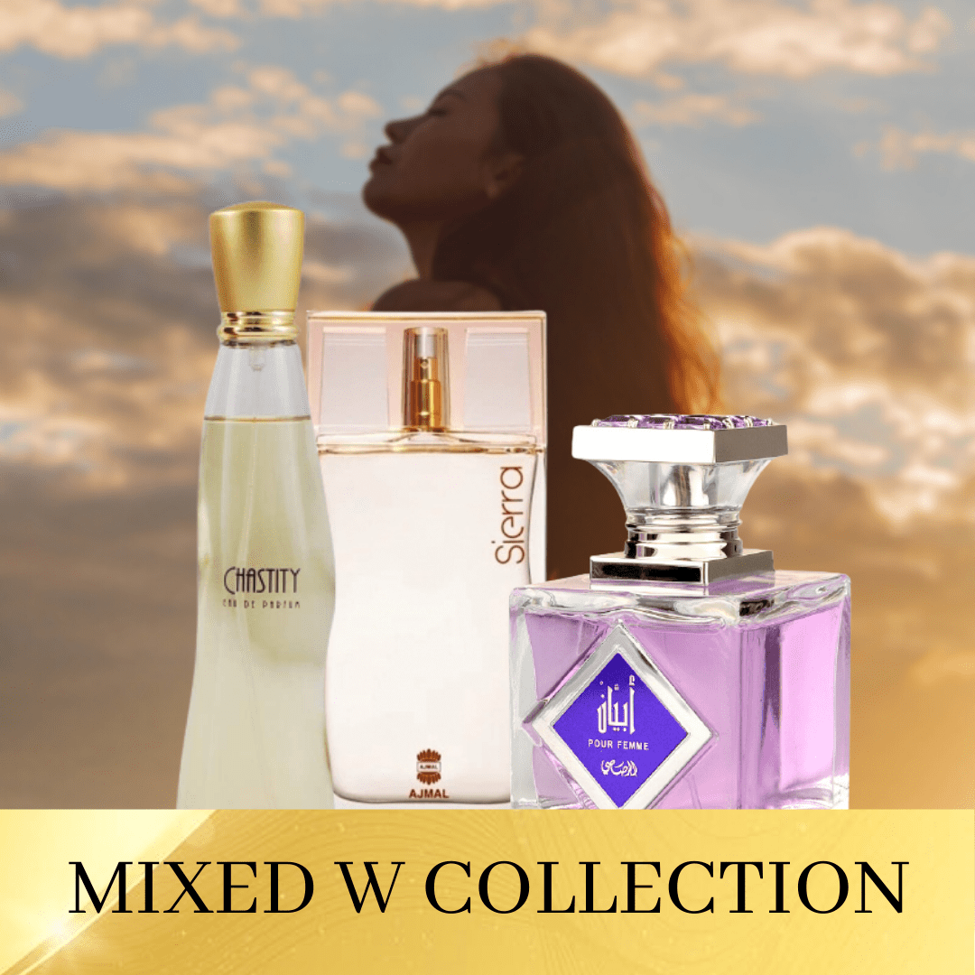 Mixed 3 Piece EDP Women Bundle-Sierra(3oz), Abyan(3.2 oz), Chastity(3.4 oz) - Intense oud