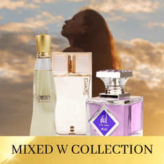 Mixed 3 Piece EDP Women Bundle-Sierra(3oz), Abyan(3.2 oz), Chastity(3.4 oz) - Intense oud