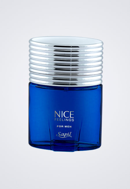 Nice Feelings Blue for Men EDT- 75 ML (2.5 oz) by Sapil - Intense oud