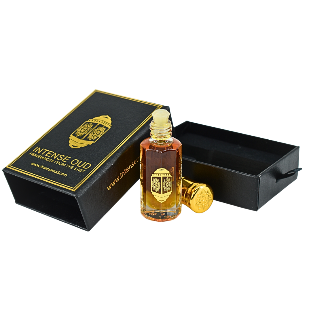 Nouf Perfume Oil 12ml(0.40 oz) Unisex with Black Gift Box By INTENSE OUD - Intense Oud