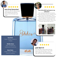 Top 3 Trending Perfumes Bundle - Shaghaf Oud, Shuhrah Men, & Badee Al Oud - Intense oud