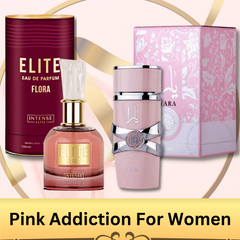 Pink Addiction For Women |EDP-100Ml/3.4Oz| Yara & Elite Flora - Intense Oud
