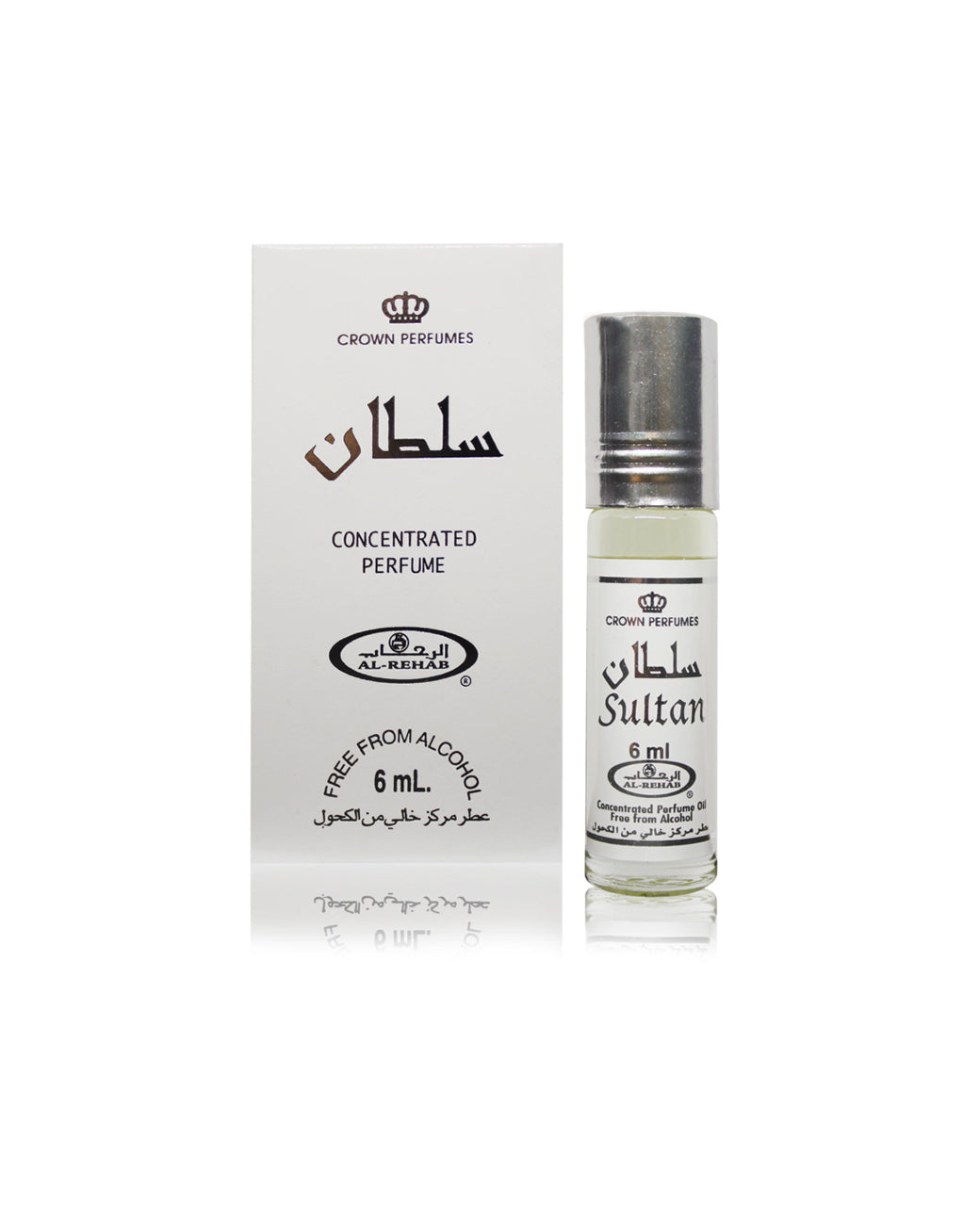 Sultan 6ML Perfume Oil By Al Rehab - Intense Oud