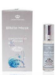 White Musk- 6ml (.2oz) Roll-on Perfume Oil by Al-Rehab (Box of 6) - Intense Oud