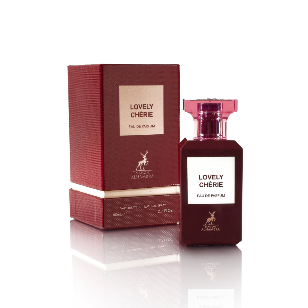 Lovely Cherie for Men and Women EDP 80ML (2.7Oz) By Maison Alhambra - Intense oud