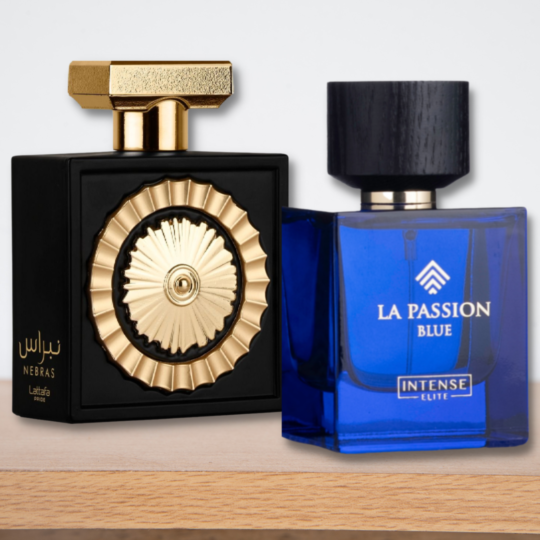 Best Spring Collection |EDP-100Ml/3.4Oz| Nebras & LA Passion Blue - Intense Oud