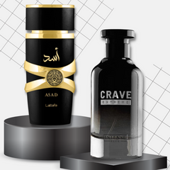 Black Addiction For Men |EDP-100ML/3.4Oz| Asad & Crave Extreme. - Intense Oud