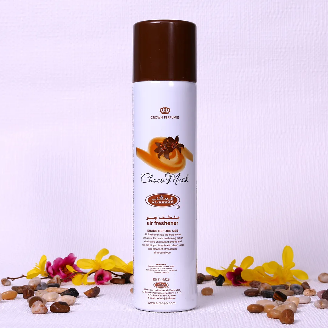 Choco Musk Air Freshener - 300ml by Al Rehab - Intense Oud