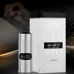 Ana Abiyedh Concentrated Perfume Oil - 25ML By Lattafa - Intense Oud