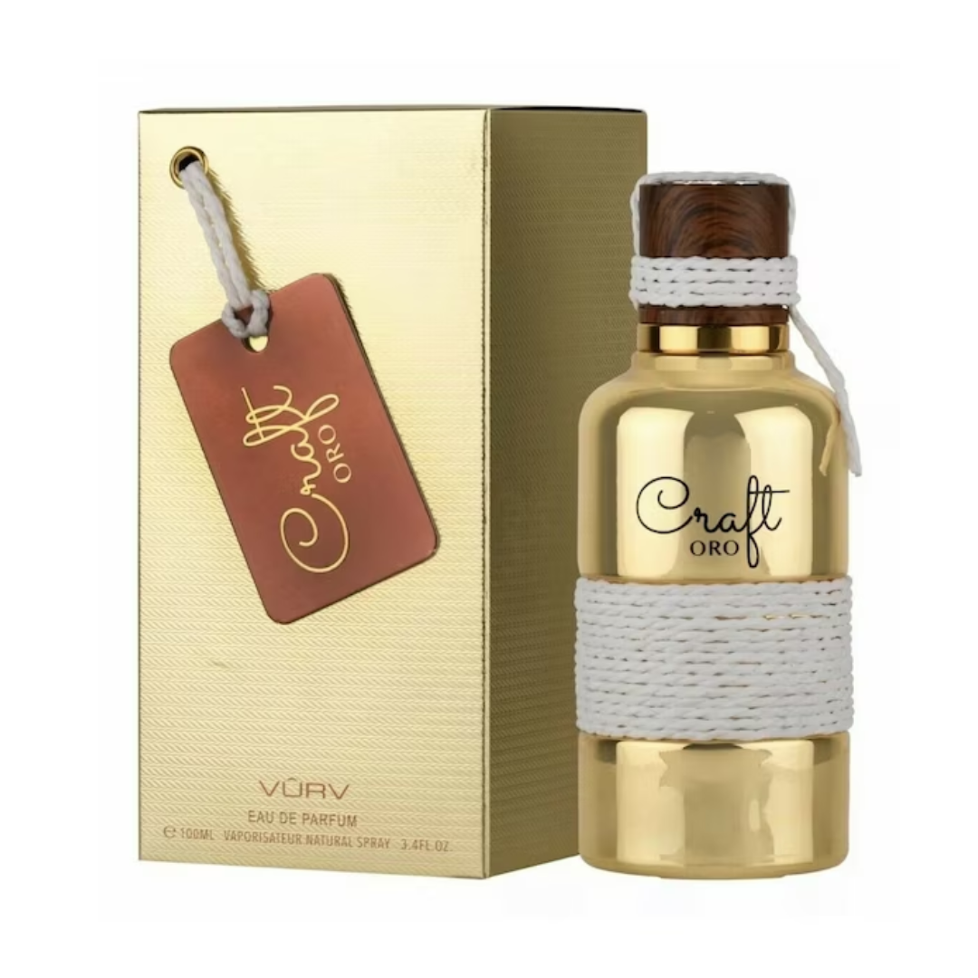 Craft Oro For Men and Women EDP 100ml By Lattafa Perfumes.