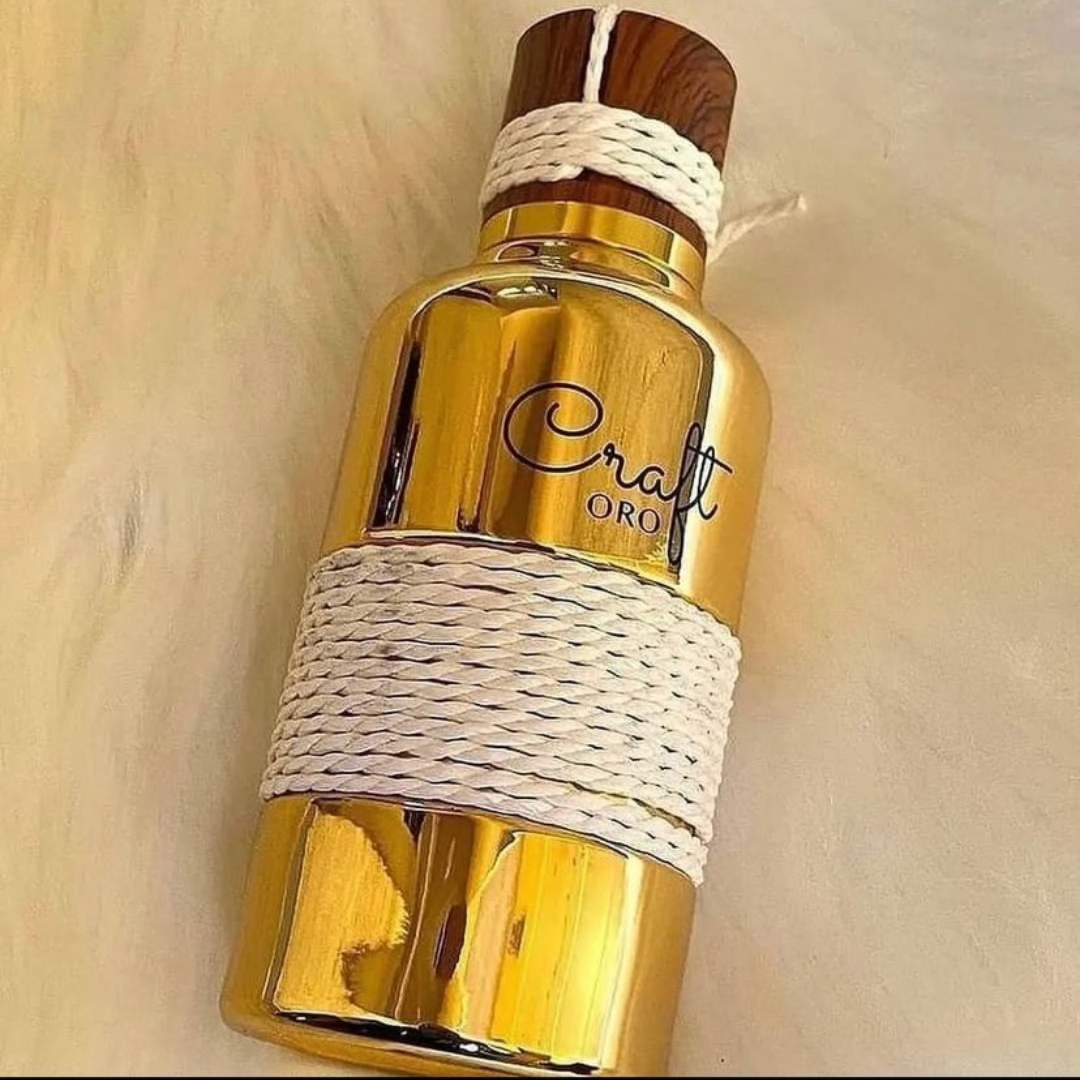 Craft Oro For Men and Women EDP 100ml By Lattafa Perfumes.