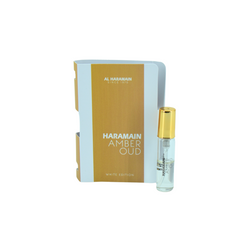 1 Amber Oud White Edition EDP Sample  - 1ML (0.05 oz) by Al Haramain - Intense oud