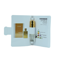 1 Amber Oud White Edition EDP Sample  - 1ML (0.05 oz) by Al Haramain - Intense oud