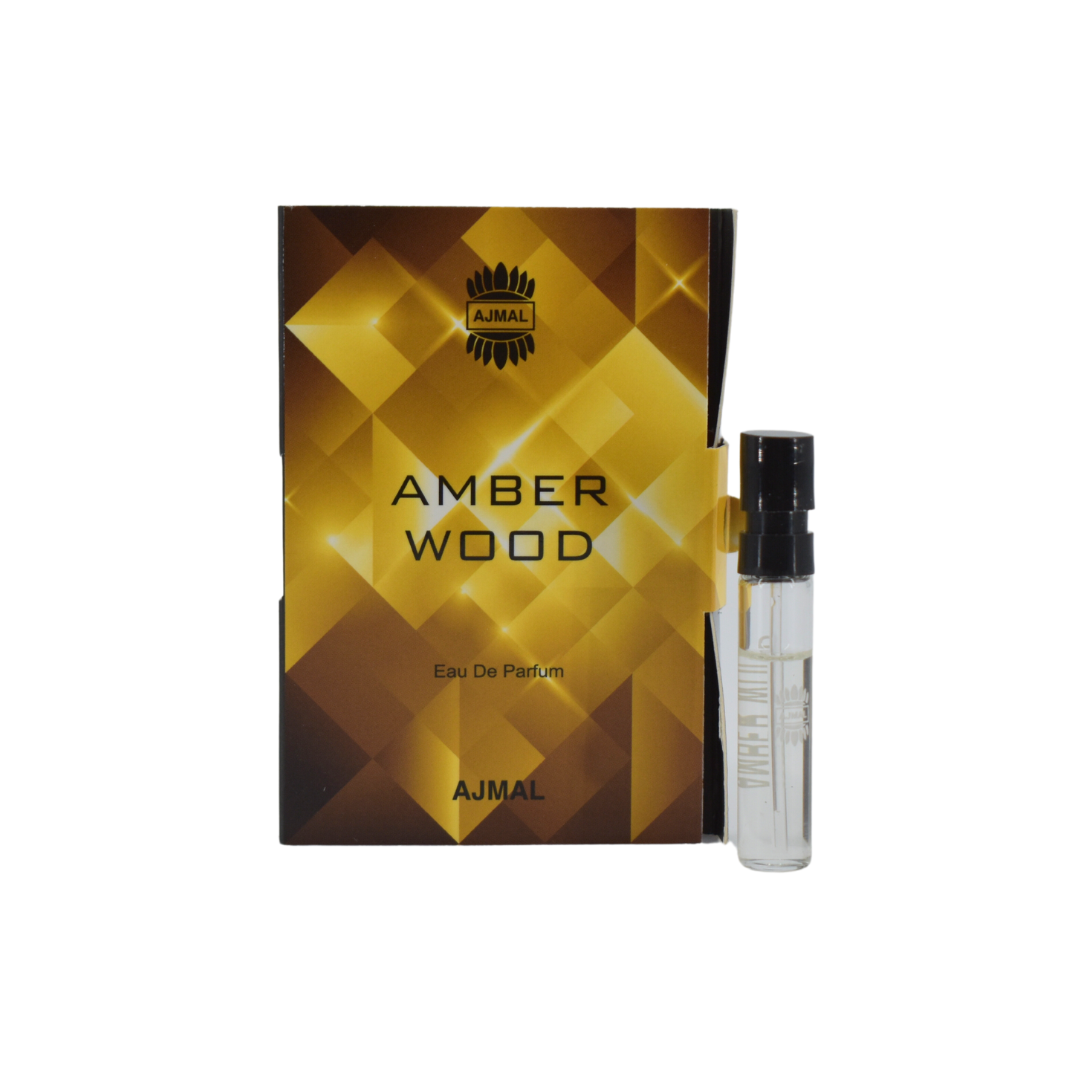 1 Amber Wood EDP Sample  - 1ML (0.05 oz) by Ajmal - Intense oud