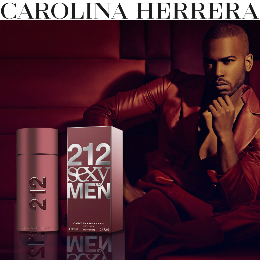 212 Sexy Men EDT - 100Ml (3.4Oz) by Carolina Herrera - Intense oud