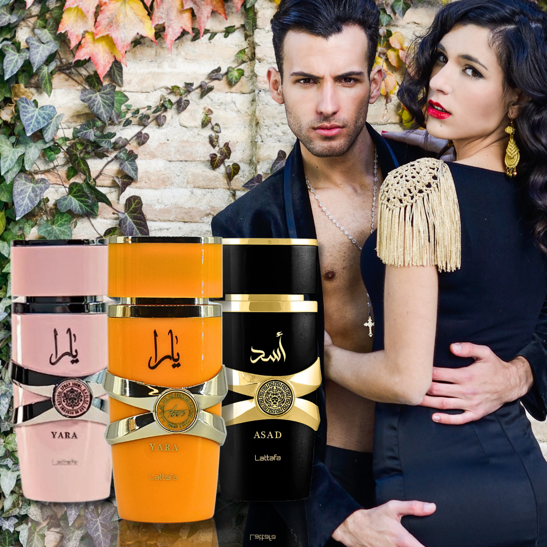 Yara, Yara Tous, & Asad EDP - 100Ml (3.4Oz) By Lattfa Perfumes - Intense Oud