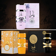 Yara, Yara Tous, & Asad EDP - 100Ml (3.4Oz) By Lattfa Perfumes - Intense Oud