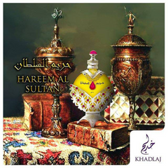 Hareem Al Sultan Silver Perfume Oil - 35 ML by Khadlaj - Intense Oud