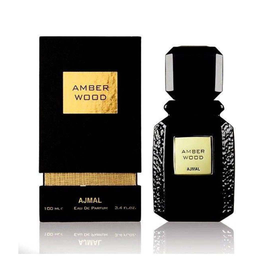 Amber Wood EDP - 100 ML (3.4 oz) by Ajmal - Intense Oud