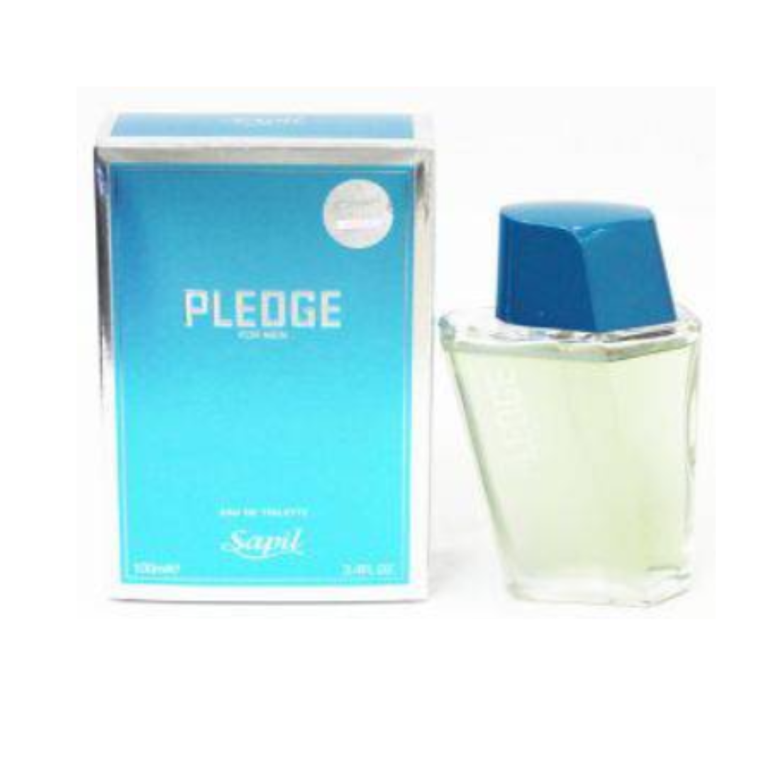 Pledge EDT - 100 mL (3.4 oz ) by Sapil (BOTTLE WITH VELVET POUCH) - Intense Oud