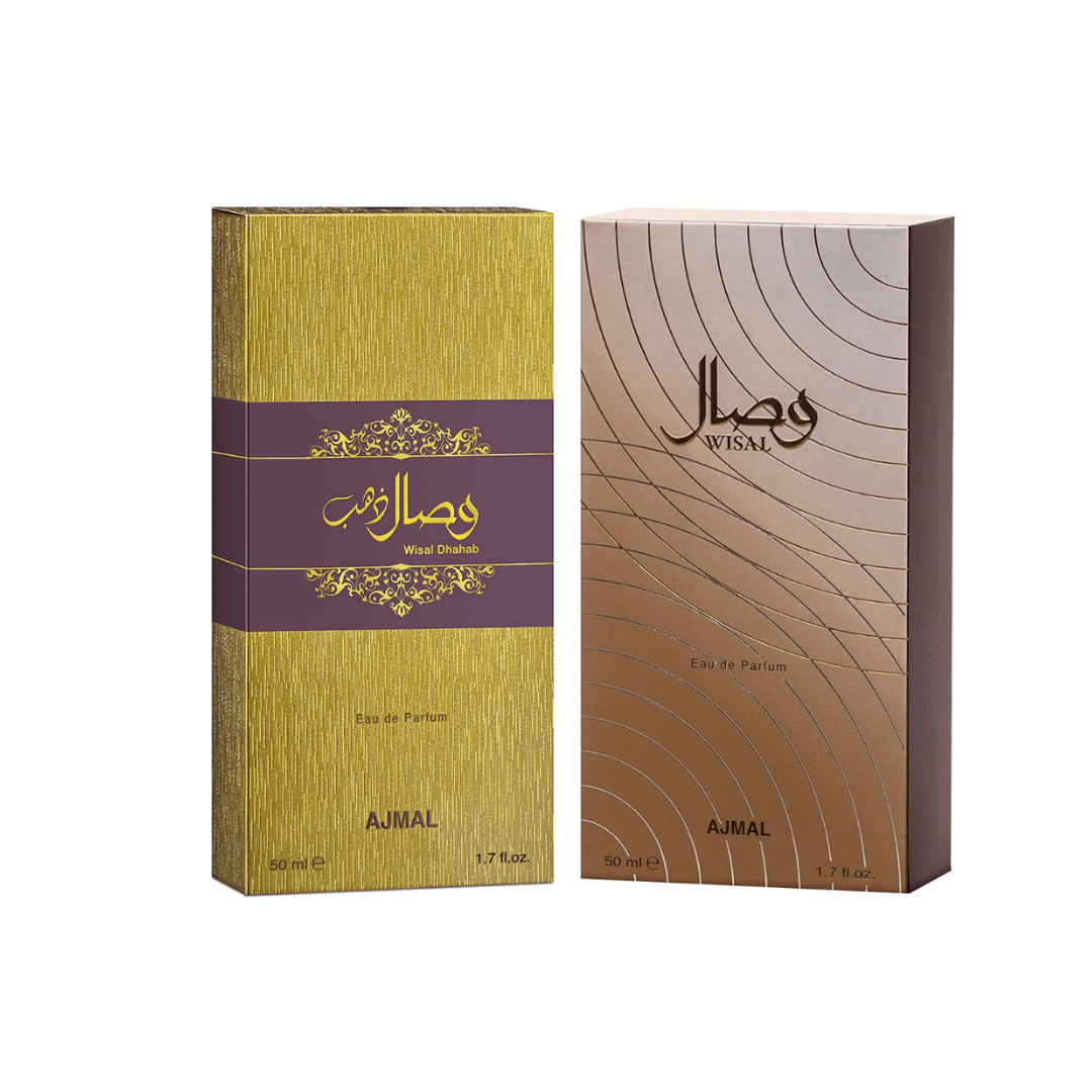 Wisal EDP - Eau de Parfum Complete Series (2 Piece) Set by Ajmal - Intense Oud