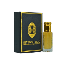 Attar Full Men Perfume Oil 12ml(0.40 oz) with Black Gift Box INTENSE OUD - Intense Oud