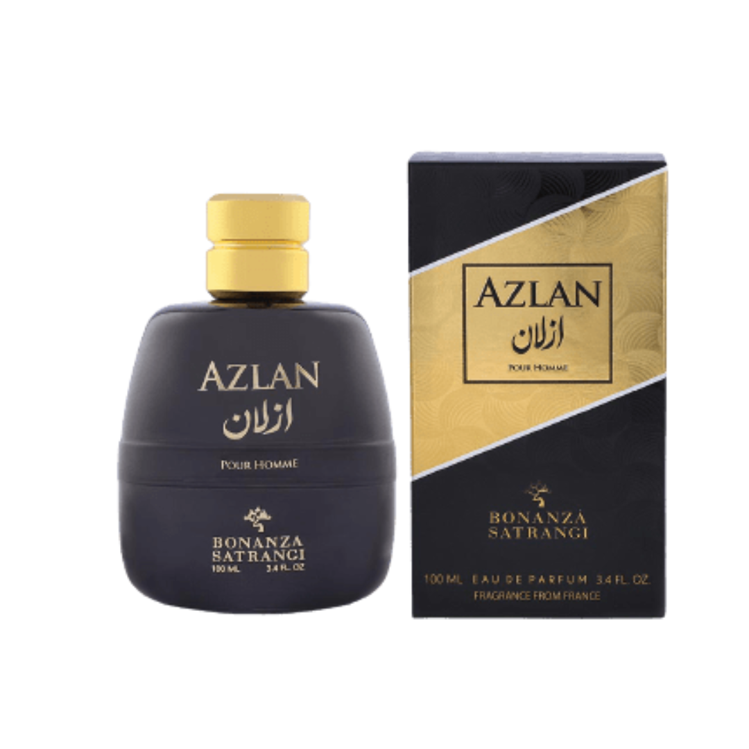 Azlan for Men EDP - 100 ML (3.4 oz) by Bonanza Satrangi - Intense Oud