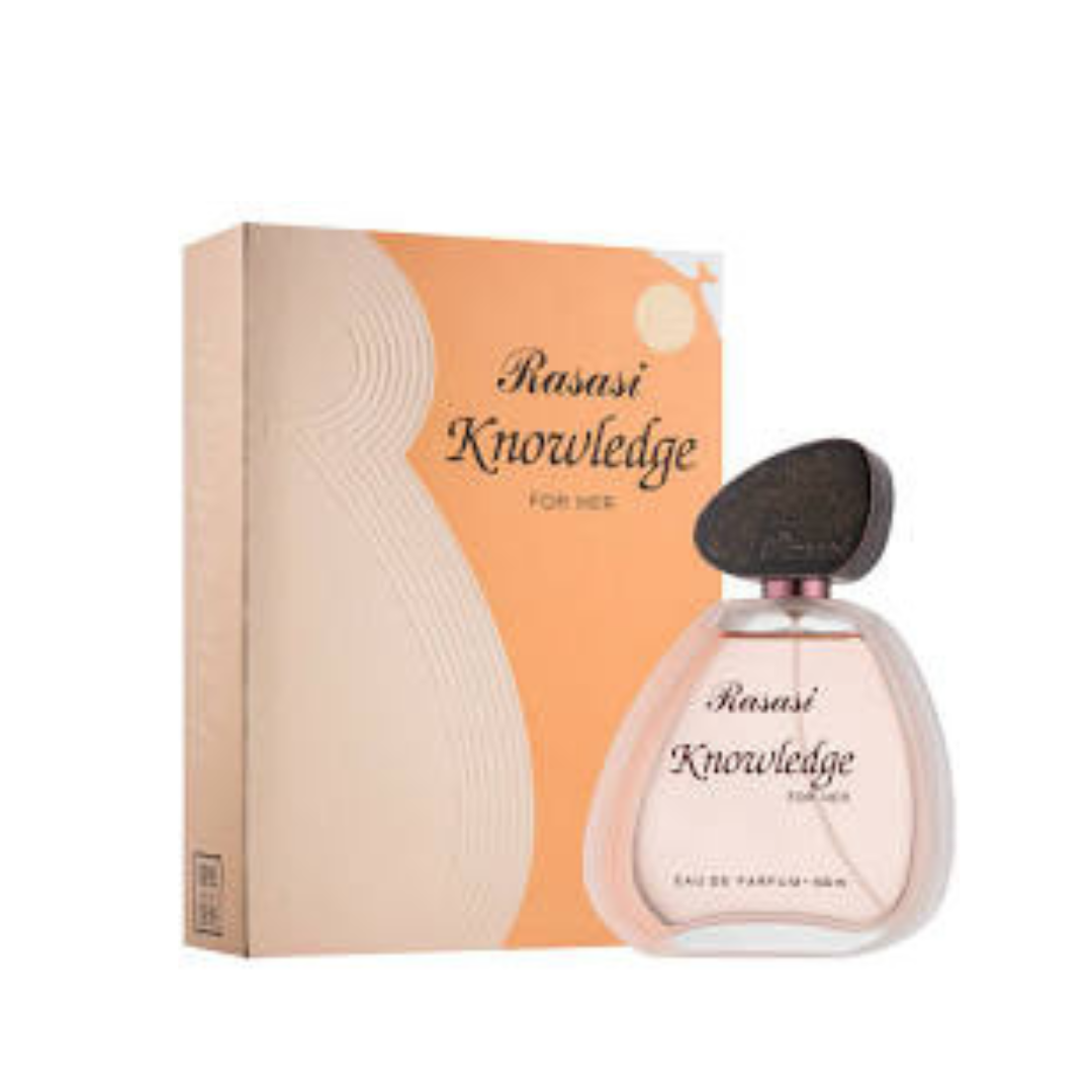 Knowledge for Women EDP - 100 ML (3.4 oz) (with pouch) by Rasasi - Intense Oud