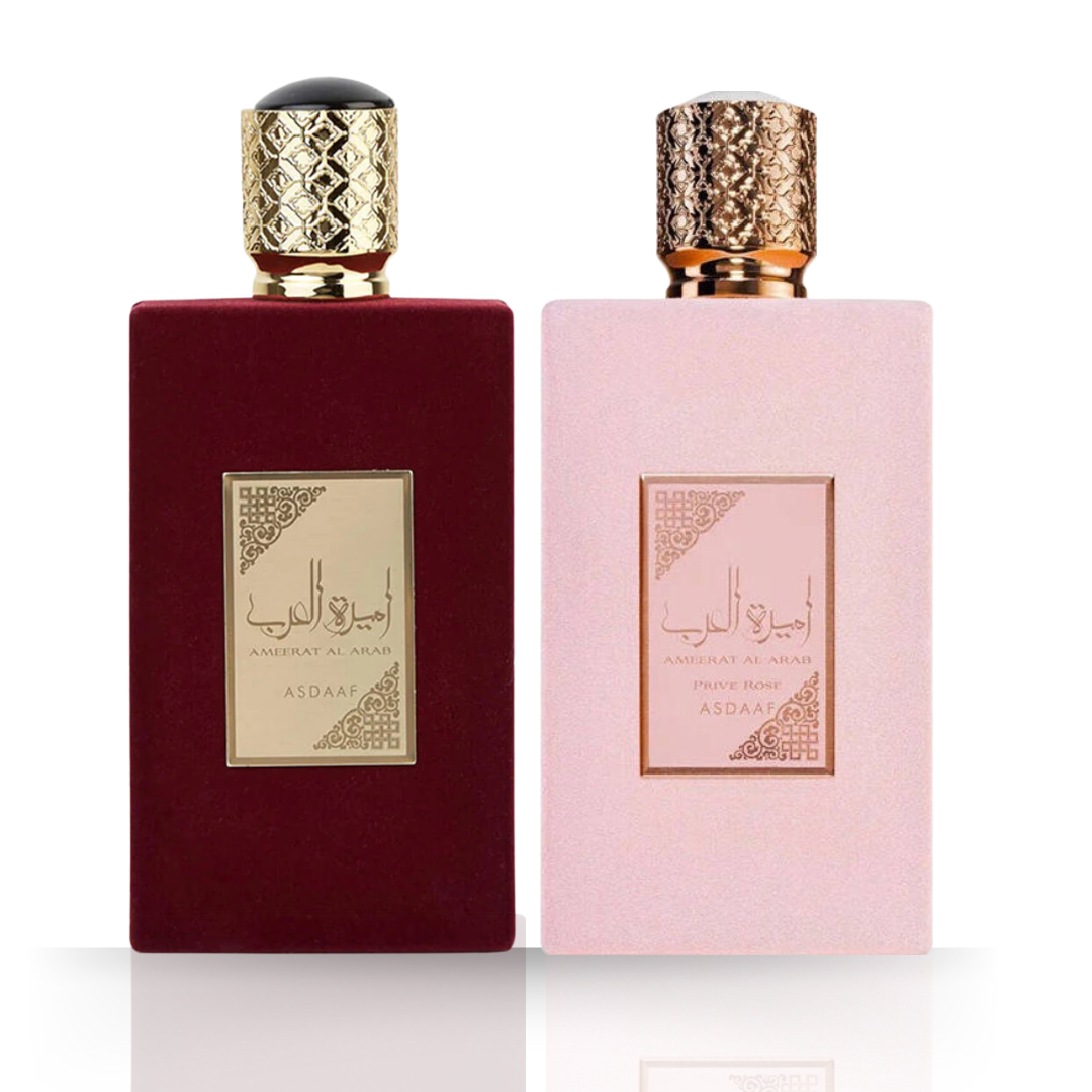 Ameerat Al Arab Prive Rose, & Ameerat Al Arab EDP 100ML by Asdaaf - Intense Oud