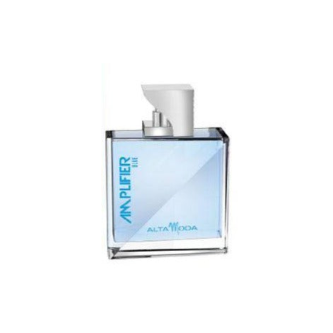 Amplifier (Blue) EDT- 100 ML (3.4 oz) by Alta Moda (BOTTLE WITH VELVET POUCH) - Intense Oud