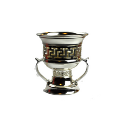 Arab Incense Bakhoor Burner - 6 inch Silver by Intense Oud - Intense Oud