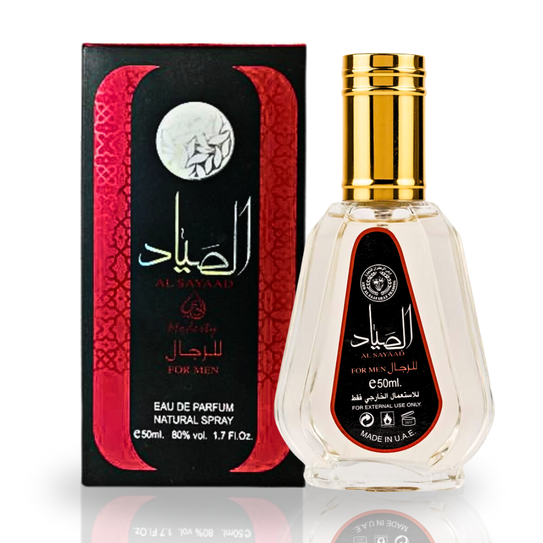 Al Sayaad for Men EDP - 50ML (1.7 OZ) by Ard Al Zaafaran - Intense Oud