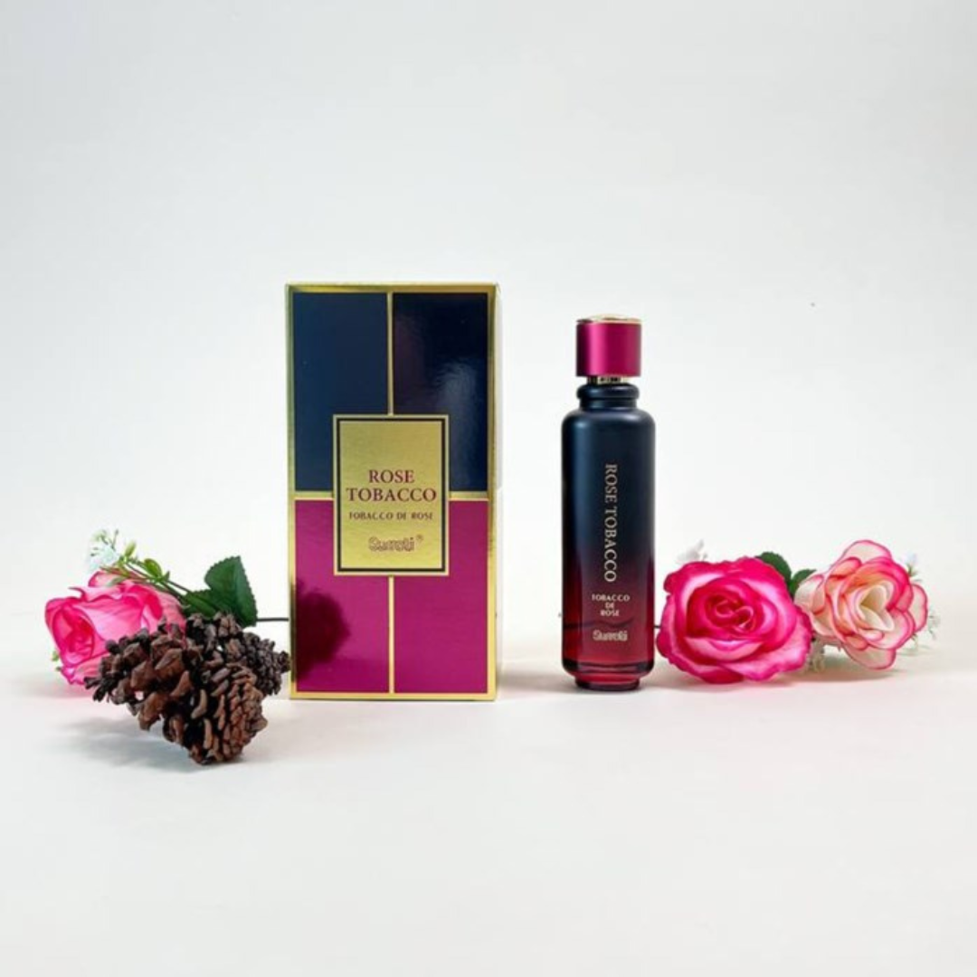 Rose Tobaco EDP 100ML (3.4 OZ) by SURRATI, Exotic Fragrances for Men & Women. - Intense Oud