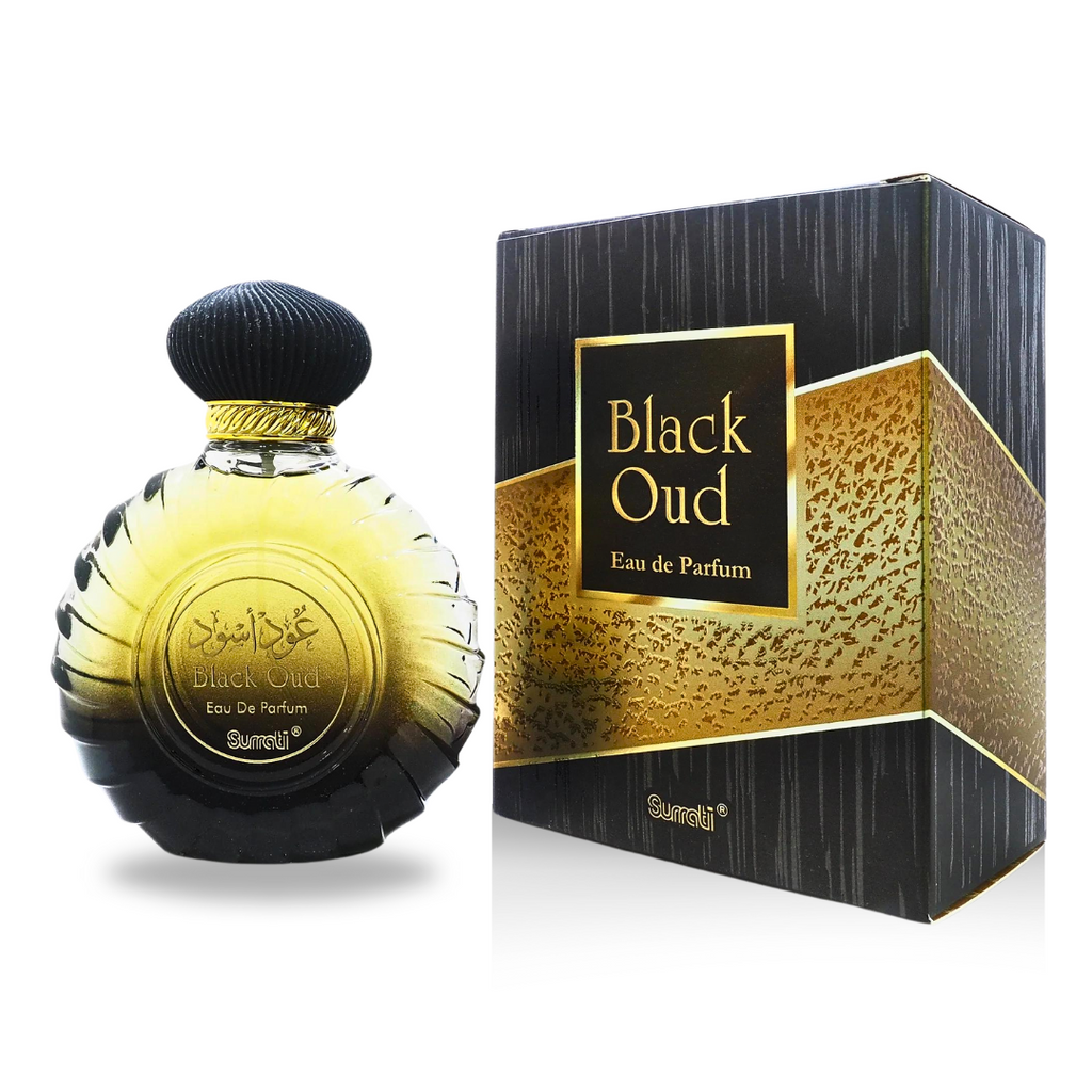 Black Oud EDP 100ML (3.4 OZ) by SURRATI, Exotic Fragrances for Men