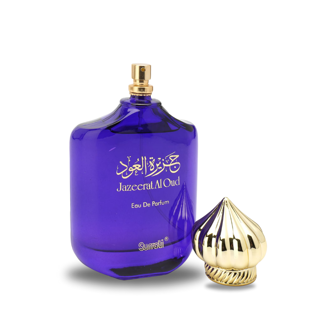 Jazeerat Al Oud EDP 100ML (3.4 OZ) by SURRATI, Exotic Fragrances for Men & Women. - Intense Oud