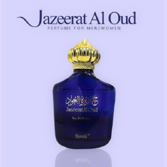 Jazeerat Al Oud EDP 100ML (3.4 OZ) by SURRATI, Exotic Fragrances for Men & Women. - Intense Oud