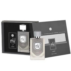 Liam Grey EDP Spray 100ML (3.4 OZ) by Lattafa, Refreshing and Aromatic Fragrances for Men & Women. - Intense Oud