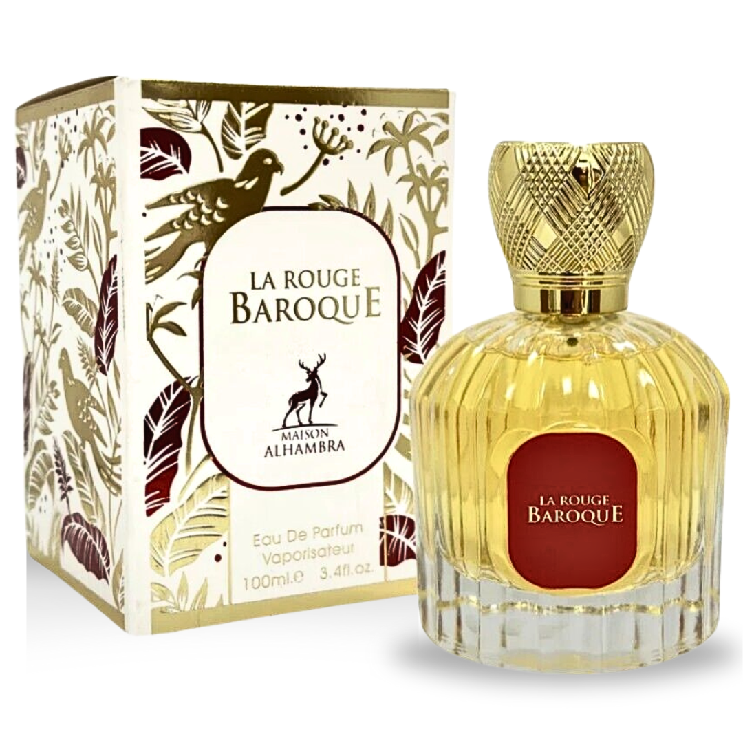 La Rouge Baroque EDP Spray 100ML (3.4 OZ) by Maison Alhambra - Intense Oud