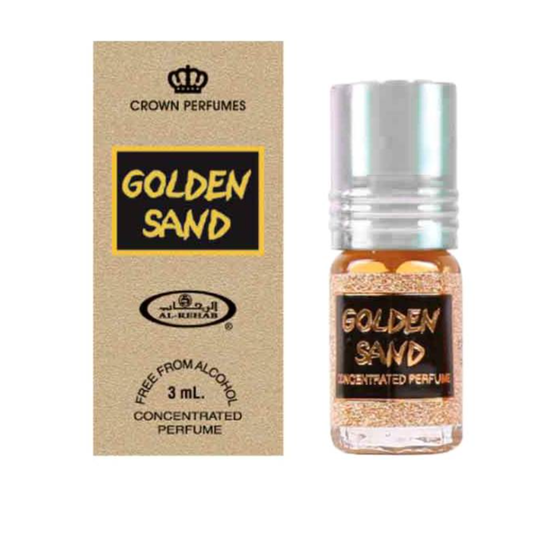 Golden Sand 3ml Perfume Oil by Al Rehab - Intense Oud