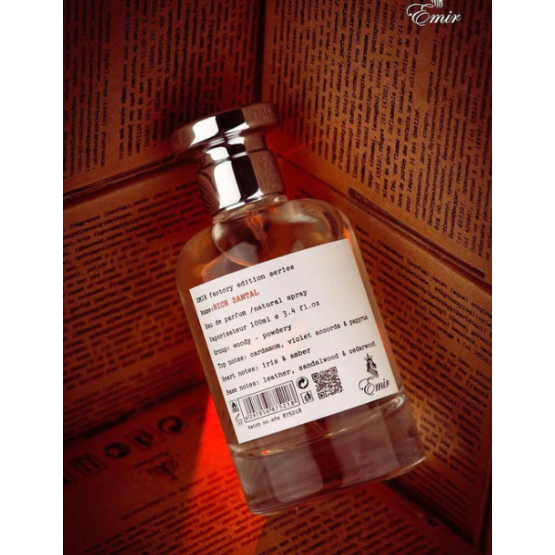 Rich Santal EDP-100ml by Emir Factory Edition - Intense Oud