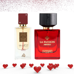 Collection For Women (2 Piece Set) | EDP - 100 ML (3.4 Oz)| La Passion Absolu for Women & Ana Abiyedh Rouge - Intense Oud