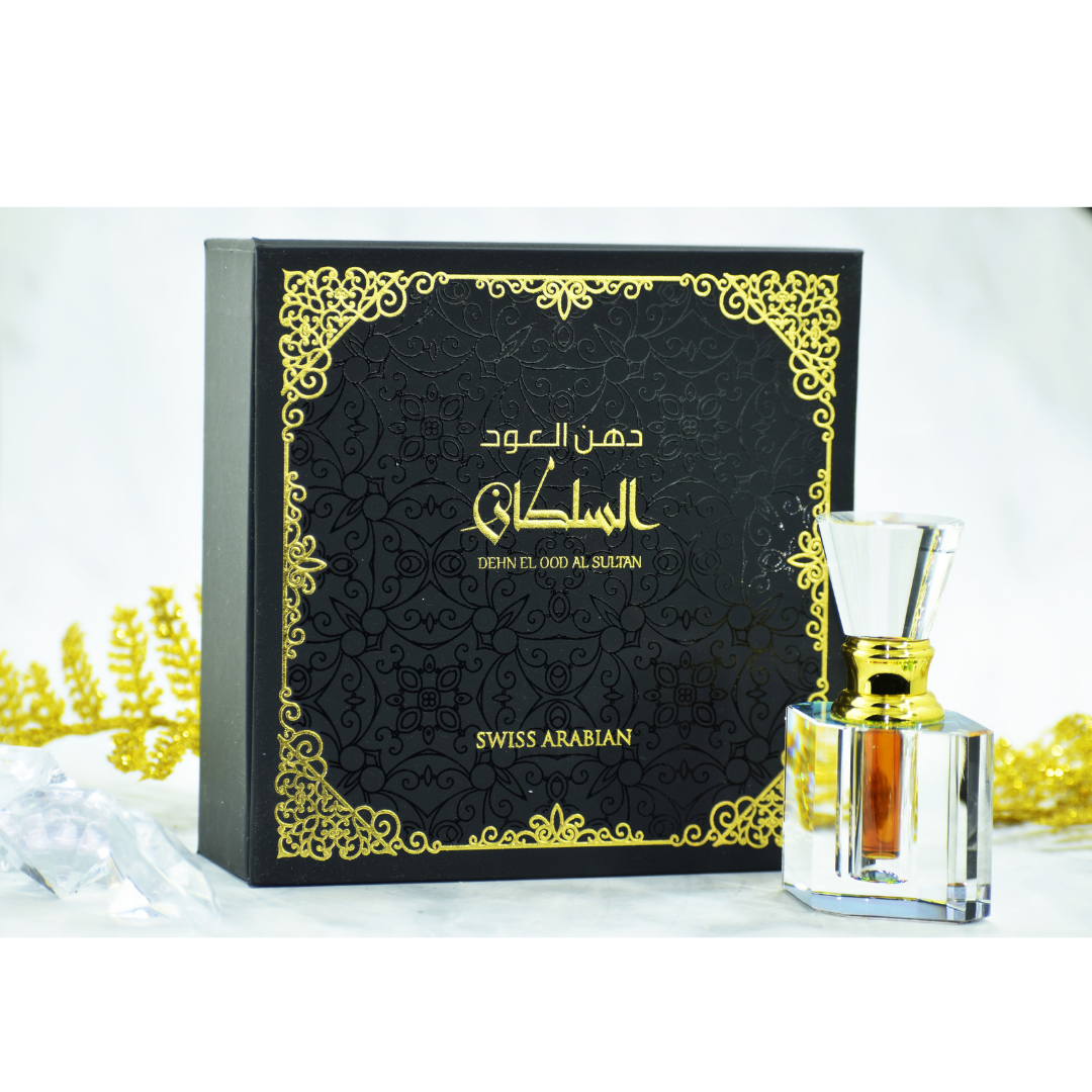 Dehn El Oud Al Sultan CPO - 3 mL (0.1 oz) by Swiss Arabian - Intense oud