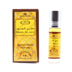 Dehn AL Oud -6ml (.2oz) Roll-on Perfume Oil by Al-Rehab (Box of 6) - Intense Oud