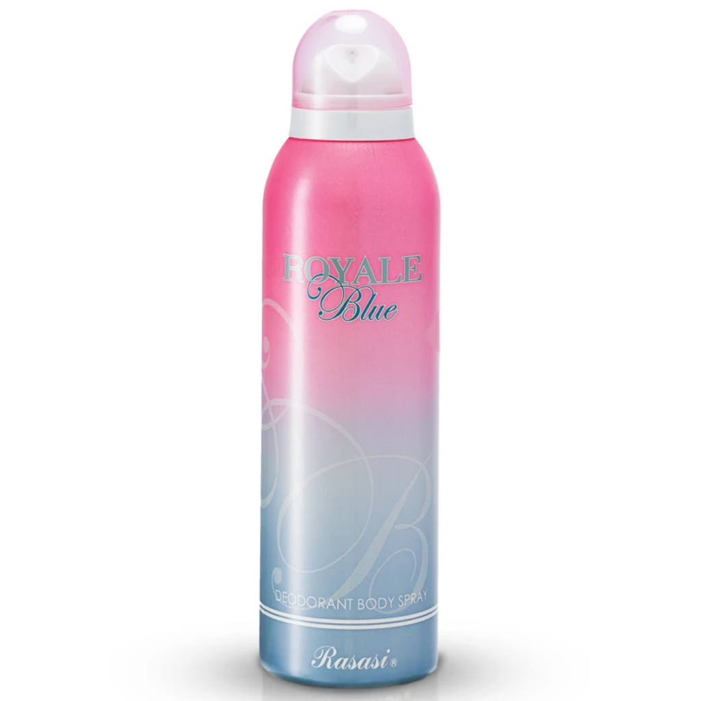 Royale Blue for Women Deodorant - 200ML (6.7oz) by Rasasi - Intense oud