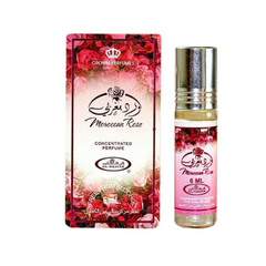 Moroccan Rose  6ml (.2oz) Roll-on Perfume Oil by Al-Rehab (Box of 6) - Intense Oud
