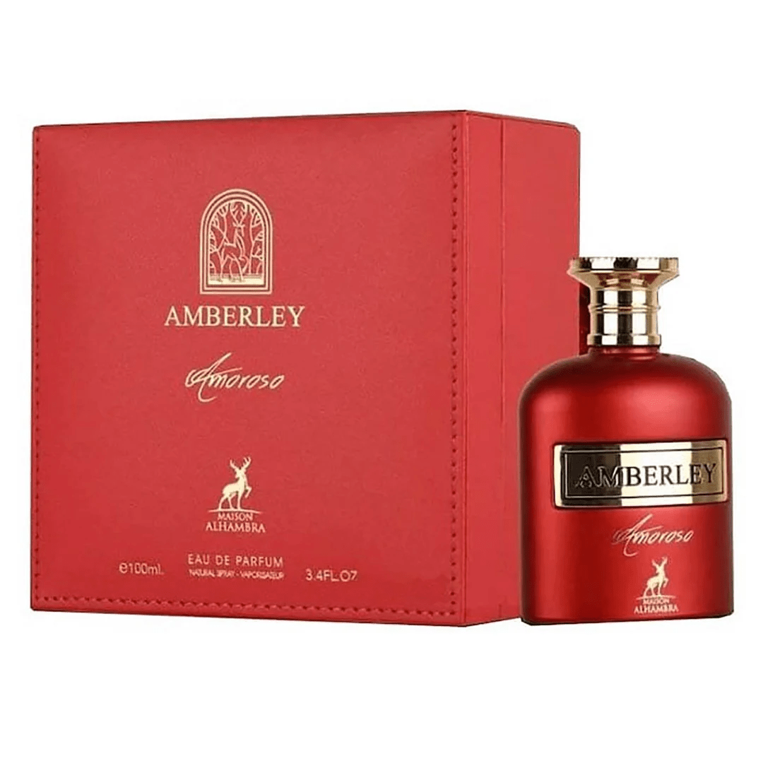 Amberley Amoroso For Men and Women |EDP-100ML/3.4Oz| By Maison Alhambra - Intense oud